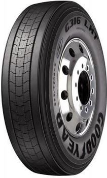 Set of (2) New 275/70R22.5 Goodyear G316 LHT Fuel Max 148L