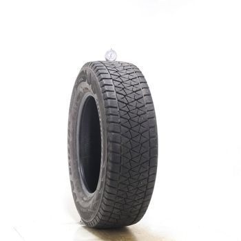 Set of (2) Used 215/70R16 Bridgestone Blizzak DM-V2 100S - 7.5-8.5/32