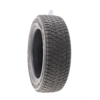 Set of (4) Used 225/60R18 Bridgestone Blizzak DM-V2 100S - 8-9/32
