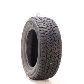 Set of (2) Used 265/60R18 Bridgestone Blizzak DM-V2 110R - 12-12.5/32