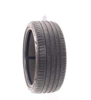 Set of (2) Used 255/35R21 Pirelli P Zero PZ4 T1 Elect PNCS 98W - 7-7.5/32