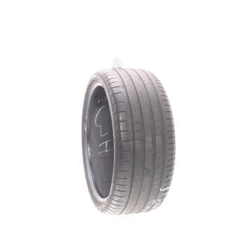 Set of (2) Used 255/35ZR21 Yokohama Advan Sport V107 MO1 98Y - 6-6.5/32