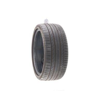 Set of (2) Used 255/35R19 Continental ContiSportContact 5 SSR MOE 96Y - 7.5-8/32