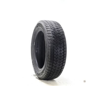 Set of (2) Driven Once 225/60R18 Bridgestone Blizzak DM-V2 100S - 13/32