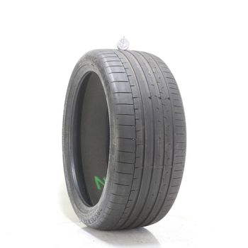 Set of (2) Used 285/35R22 Continental SportContact 6 TO ContiSilent 106Y - 7.5/32