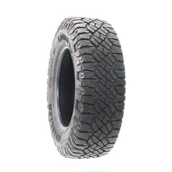 Set of (2) Used 265/70R18 Goodyear Wrangler Duratrac RT Kevlar 116T - 15/32