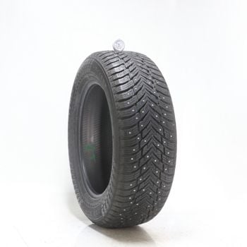 Set of (2) Used 235/60R18 Nokian Hakkapeliitta 10 SUV Studded 107T - 11.5/32