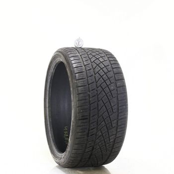Set of (2) Used 285/30ZR20 Continental ExtremeContact DWS06 Plus 99Y - 7-7.5/32