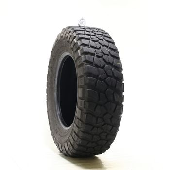 Set of (2) Used LT255/75R17 BFGoodrich Mud-Terrain T/A KM2 111/108Q - 9.5-10/32