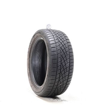 Set of (2) Used 245/45ZR18 Continental ExtremeContact DWS06 Plus 100Y - 9.5/32