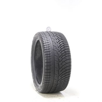 Set of (2) Used 255/35R18 Michelin Pilot Alpin PA4 94V - 9-10.5/32