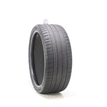 Set of (2) Used 245/35ZR21 Michelin Pilot Sport 4 S TO Acoustic 96Y - 6-7/32