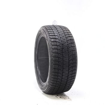 Set of (2) Used 235/50R18 Bridgestone Blizzak WS90 Studless 101H - 10.5/32