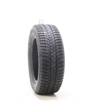 Set of (2) Used 235/60R17 Bridgestone Blizzak WS90 Studless 102T - 10.5-11/32