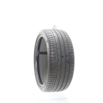 Set of (2) Used 265/35R21 Pirelli P Zero PZ4 LM1 Elect PNCS 103Y - 7-7.5/32