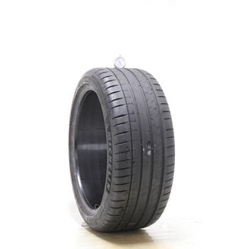 Set of (2) Used 245/40ZR19 Michelin Pilot Sport 4 S ZP 94Y - 5.5-7/32