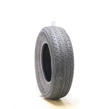 Set of (2) Used ST225/75R15 Power King Towmax STR II 117/112L - 7-8.5/32