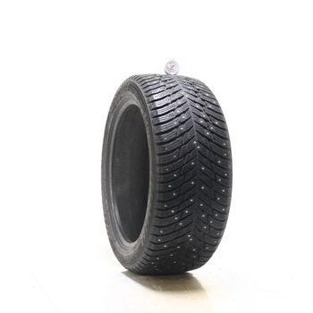 Set of (2) Used 245/45R18 Nokian Hakkapeliitta 10 Studded 100T - 8.5/32