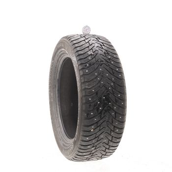 Set of (2) Used 255/55R19 Nokian Hakkapeliitta 8 SUV Studded 111T - 9.5/32