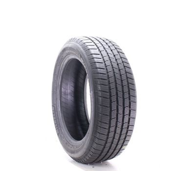 Set of (4) Driven Once 235/55R19 Michelin Defender LTX M/S 105H - 11/32