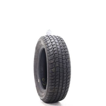 Set of (2) Used 195/60R15 Cooper Weather-Master S/T2 Studded 88T - 10-10.5/32