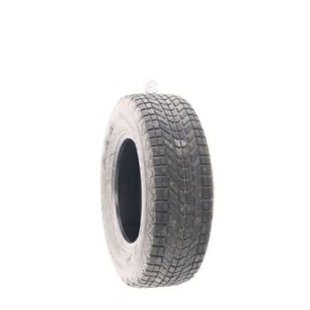 Set of (2) Used 235/70R15 Firestone Winterforce UV Studded 102S - 9.5-10/32