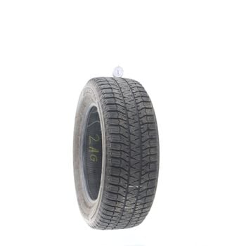Set of (4) Used 215/60R16 Bridgestone Blizzak WS90 Studless 95H - 6.5-8/32