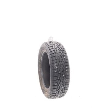 Set of (2) Used 185/60R15 Nokian Nordman 7 Studded 88T - 10.5/32