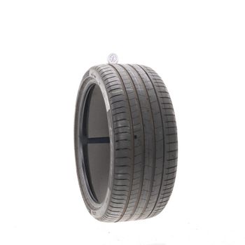Set of (2) Used 265/35R21 Pirelli P Zero PZ4 LM2 Elect PNCS HL 103Y - 8-9/32