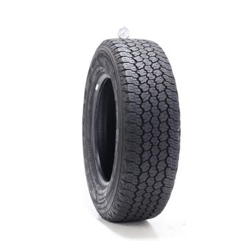 Set of (2) Used LT245/70R17 Goodyear Wrangler All-Terrain Adventure Kevlar 119/116S - 8.5-9/32