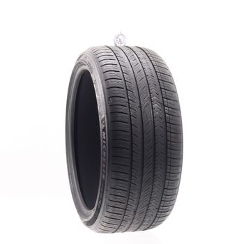 Set of (2) Used 275/35ZR21 Michelin Pilot Sport All Season 4 TO Acoustic 103W - 6.5-7/32