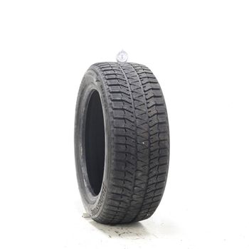Set of (2) Used 215/55R17 Bridgestone Blizzak WS90 Studless 94H - 7/32