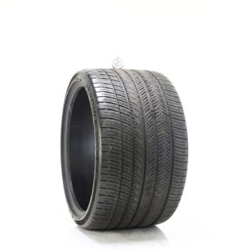Set of (2) Used 345/25ZR21 Michelin Pilot Sport All Season 4+ ZP 104Y - 9-9.5/32