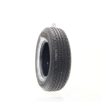 Set of (2) Used ST225/75R15 Power King Towmax STR 117/112L - 8-8.5/32