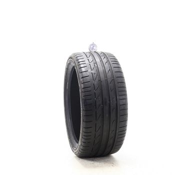 Set of (2) Used 245/35R18 Bridgestone Potenza S001 RFT 92Y - 7.5/32