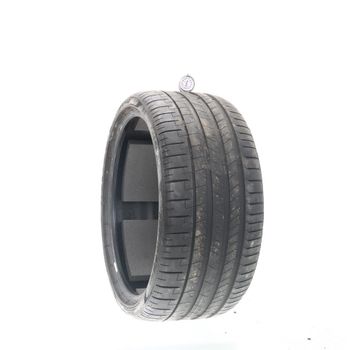 Set of (2) Used 285/30R21 Pirelli P Zero PZ4 MOE-S PNCS ELECT 100Y - 7-8/32
