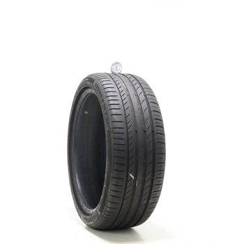 Set of (2) Used 225/40R19 Continental ContiSportContact 5 SSR MOE 93Y - 6.5-8/32