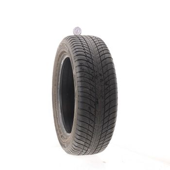 Set of (2) Used 225/60R18 Bridgestone Blizzak LM-001 RFT 104H - 7.5-8.5/32
