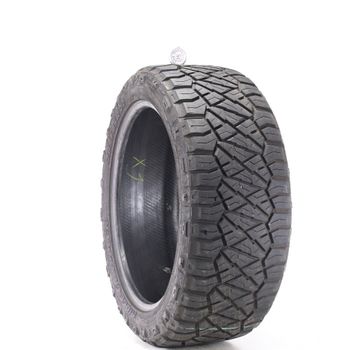 Set of (2) Used 285/45R22 Nitto Ridge Grappler 114Q - 10-11/32