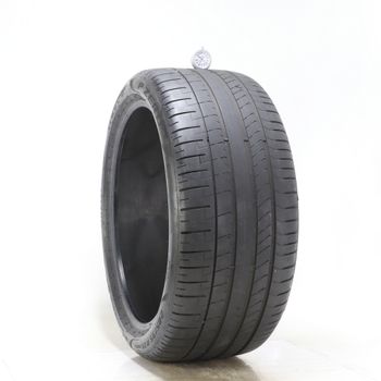 Set of (2) Used 285/35R21 Pirelli P Zero PZ4 105Y - 4.5/32
