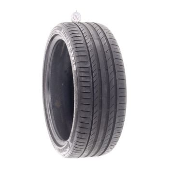 Set of (2) Used 225/40R19 Continental ContiSportContact 5 SSR MOE 93Y - 5-6/32