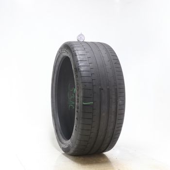 Set of (4) Used 265/40ZR21 Continental SportContact 6 105Y - 4.5/32