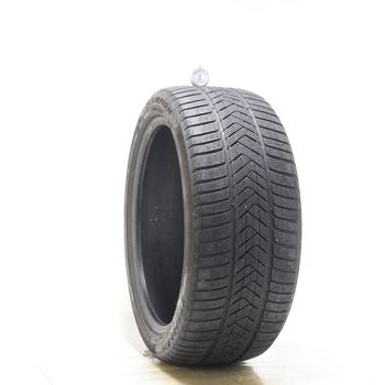 Set of (2) Used 275/40R21 Pirelli Scorpion Winter Run Flat 107V - 7-8/32