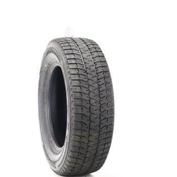 Set of (2) Used 215/65R16 Bridgestone Blizzak WS90 Studless 98H - 9-10/32