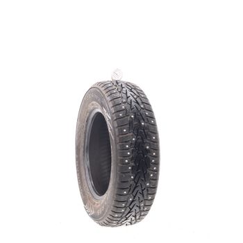 Set of (2) Used 185/70R14 Nokian Nordman 7 Studded 92T - 11.5-12/32