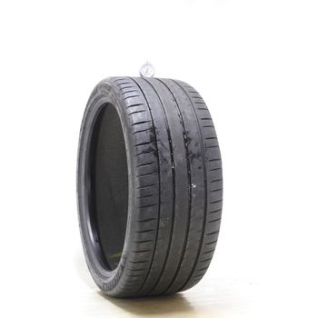 Set of (2) Used 265/35ZR21 Michelin Pilot Sport 4 S TO Acoustic 101Y - 7.5/32