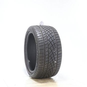 Set of (2) Used 285/35ZR18 Continental ExtremeContact DWS06 Plus 101Y - 7.5/32
