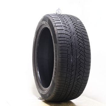 Set of (2) Used 285/45R21 Continental WinterContact TS850P SUV AO 113V - 6.5-7.5/32