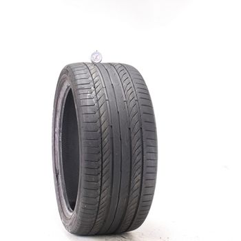 Set of (4) Used 295/35R21 Continental ContiSportContact 5P NO 103Y - 8-8.5/32