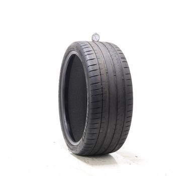 Set of (2) Used 245/35ZR21 Michelin Pilot Sport 4 S TO Acoustic 96Y - 5.5-7/32